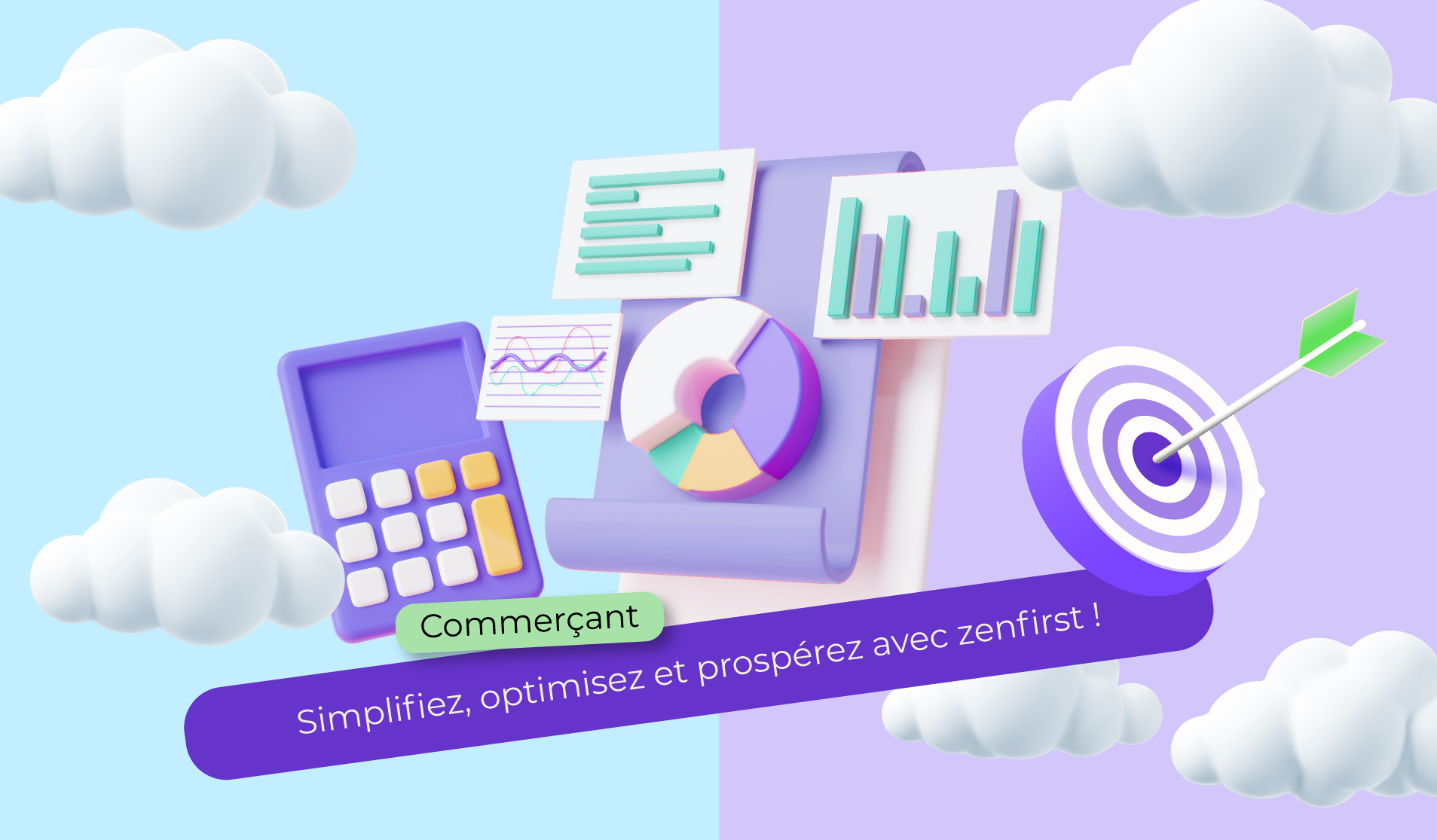 Zenfirst le logiciel de trésorerie conçus pour les commerçants
